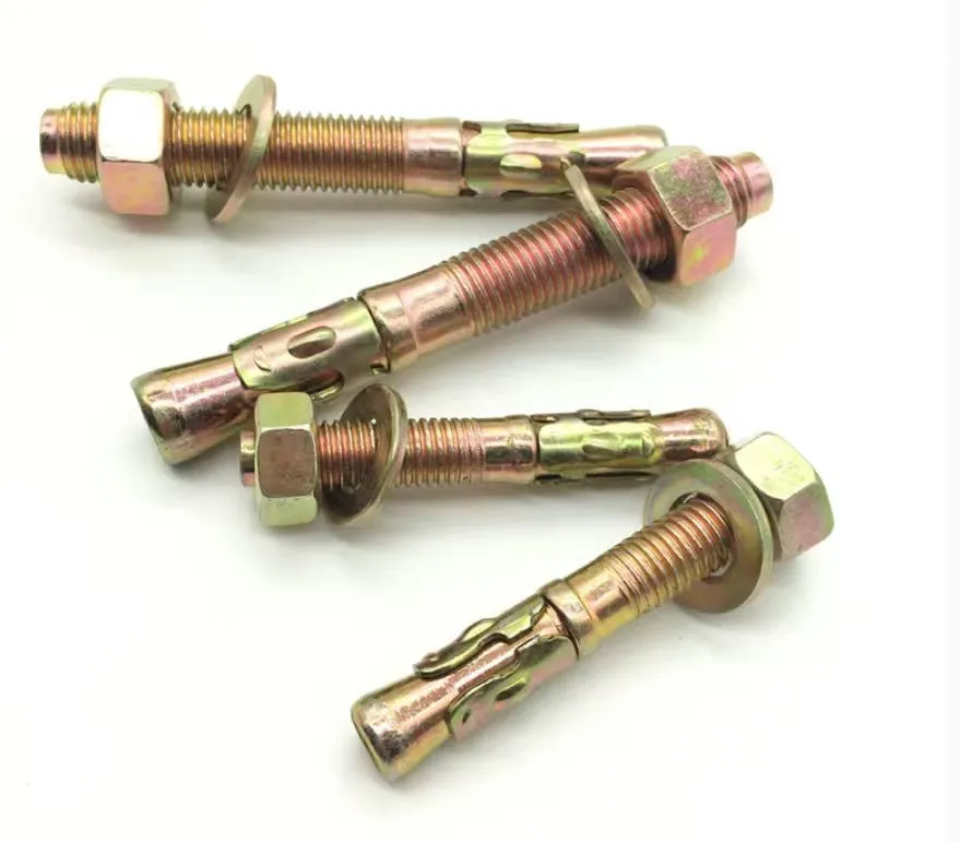 CARBON STEEL WEDGE ANCHOR WITH YELLOW ZINC PLATING best